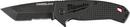 Milwaukee&reg; Black Oxide 43/100 in. Serrated Blade Pocket Knife 