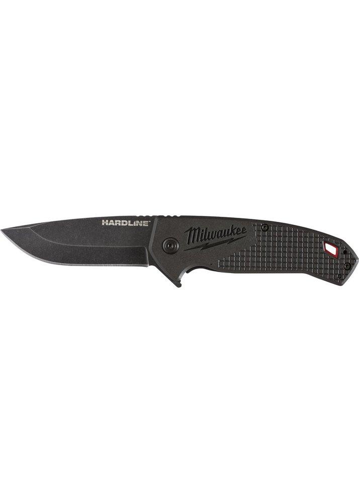Milwaukee&reg; Black 43/100 in. Smooth Blade Pocket Knife 