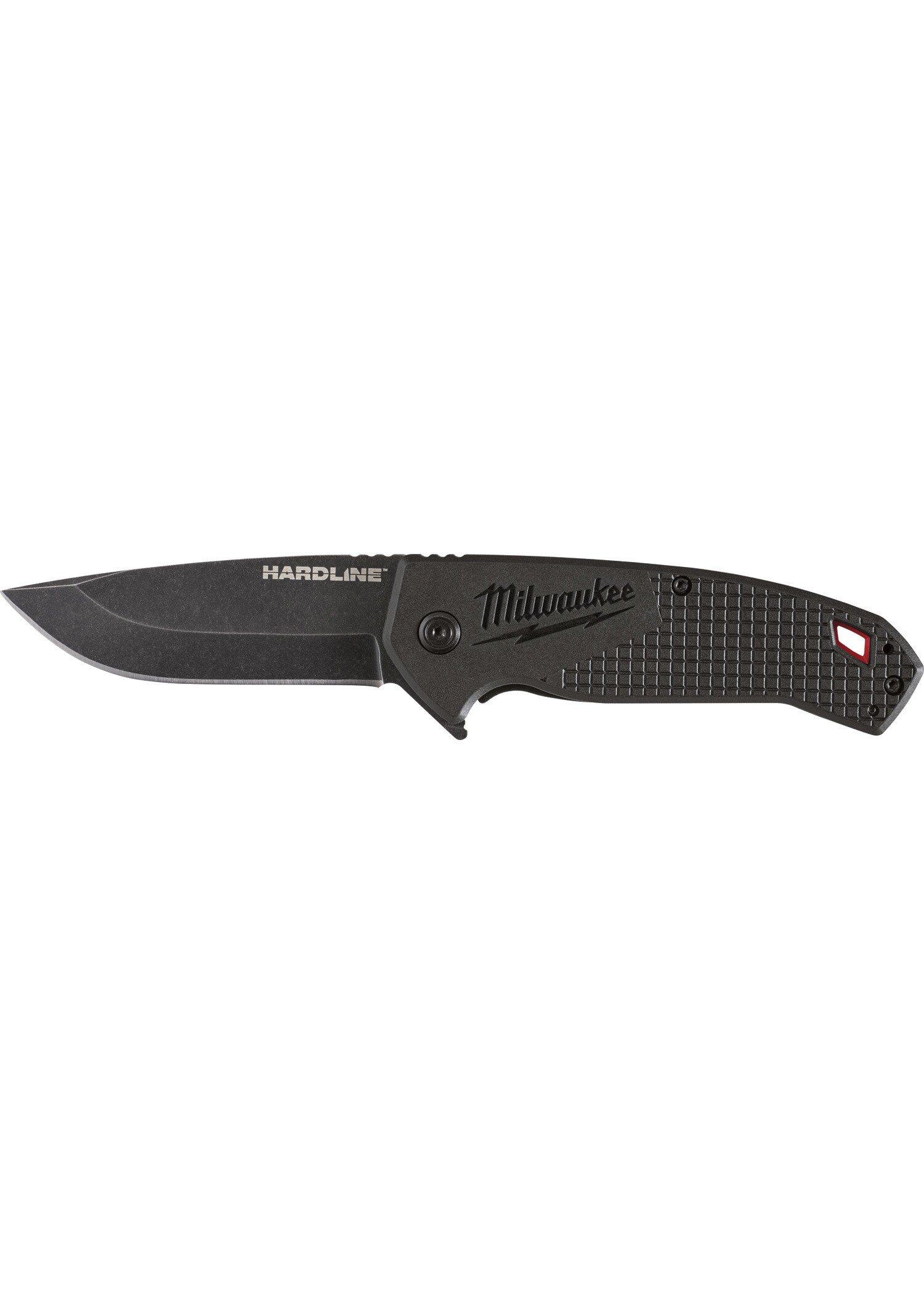 Milwaukee&reg; Black 43/100 in. Smooth Blade Pocket Knife 