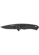 Milwaukee&reg; Black Oxide 2.5 HARDLINE SMOOTH BLADE POCKET KNIFE 
