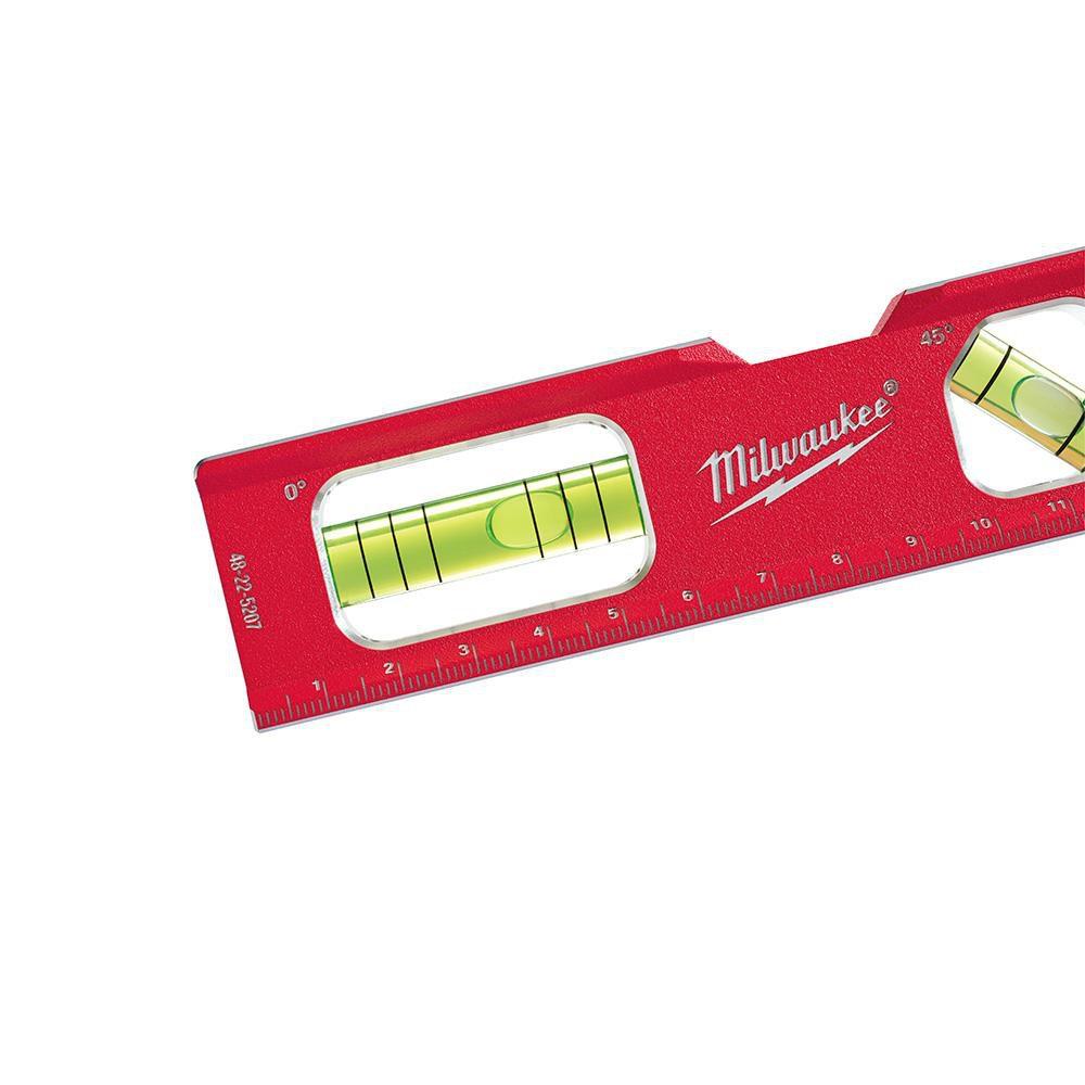 Empire Level Red METRIC COMPACT BILLET TORPEDO LEVEL 