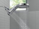 Delta Faucet Chrome Multi Function Full Body, Full Spray w/ Massage, Massaging, Pause and Shampoo Rinsing Showerhead 