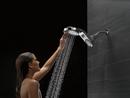 Delta Faucet Chrome Multi Function Full Body, Full Spray w/ Massage, Massaging, Pause and Shampoo Rinsing Showerhead 