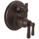 Brizo Venetian Bronze 3-Function Diverter with Thermostatic Valve Trim 