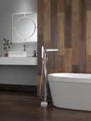 Delta Faucet Chrome Single Lever Handle Floor Mount Filler Trim Only 