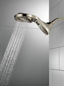 Delta Faucet Brilliance Polished Nickel Multi Function Full Body, Full Spray w/ Massage, Massaging, Pause and Shampoo Rinsing Showerhead 