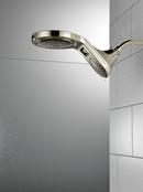 Delta Faucet Brilliance Polished Nickel Multi Function Full Body, Full Spray w/ Massage, Massaging, Pause and Shampoo Rinsing Showerhead 
