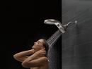 Delta Faucet Brilliance Stainless Multi Function Full Body, Full Spray w/ Massage, Massaging, Pause and Shampoo Rinsing Showerhead 
