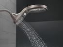 Delta Faucet Brilliance Stainless Multi Function Full Body, Full Spray w/ Massage, Massaging, Pause and Shampoo Rinsing Showerhead 