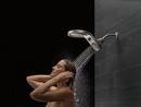 Delta Faucet Brilliance Stainless Multi Function Full Body, Full Spray w/ Massage, Massaging, Pause and Shampoo Rinsing Showerhead 
