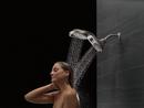 Delta Faucet Brilliance Stainless Multi Function Full Body, Full Spray w/ Massage, Massaging, Pause and Shampoo Rinsing Showerhead 