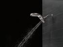 Delta Faucet Brilliance Stainless Multi Function Full Body, Full Spray w/ Massage, Massaging, Pause and Shampoo Rinsing Showerhead 