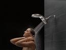 Delta Faucet Brilliance Stainless Multi Function Full Body, Full Spray w/ Massage, Massaging, Pause and Shampoo Rinsing Showerhead 