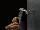 Delta Faucet Brilliance Stainless Multi Function Full Body, Full Spray w/ Massage, Massaging, Pause and Shampoo Rinsing Showerhead 