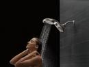Delta Faucet Brilliance&reg; Stainless Multi Function Full Body, Full Spray w/ Massage, Massaging, Pause and Shampoo Rinsing Showerhead 