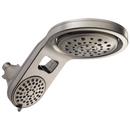Delta Faucet Brilliance&reg; Stainless Multi Function Full Body, Full Spray w/ Massage, Massaging, Pause and Shampoo Rinsing Showerhead 