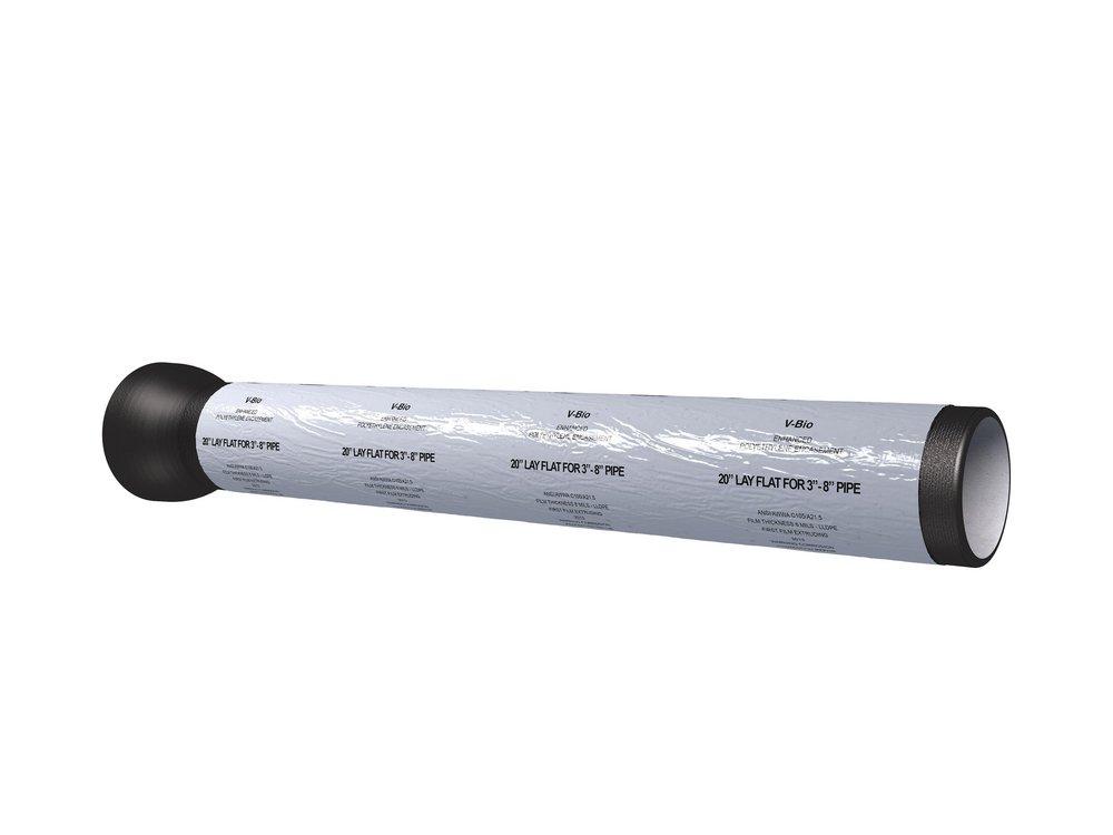 American Cast Iron Pipe 110 ft. Poly Wrap 