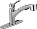 Single Handle Pull Out Kitchen Faucet in Chrome