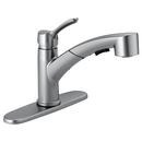 Delta Faucet Arctic Stainless Single Handle Pull Out Kitchen Faucet 