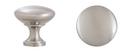 Design House Satin Nickel 1-1/4 in. Mushroom Cabinet Knob 5 Pack 