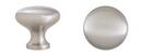 1-1/4 in. Mushroom Cabinet Knob in Satin Nickel 25 Pack