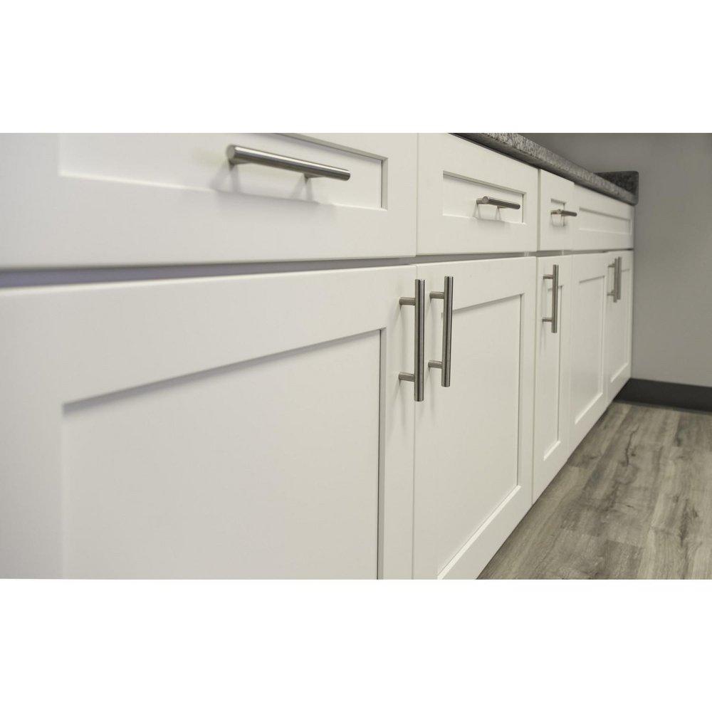 Design House Satin Nickel 3-3/4 in. Hollow Center Pull 5 Pack 