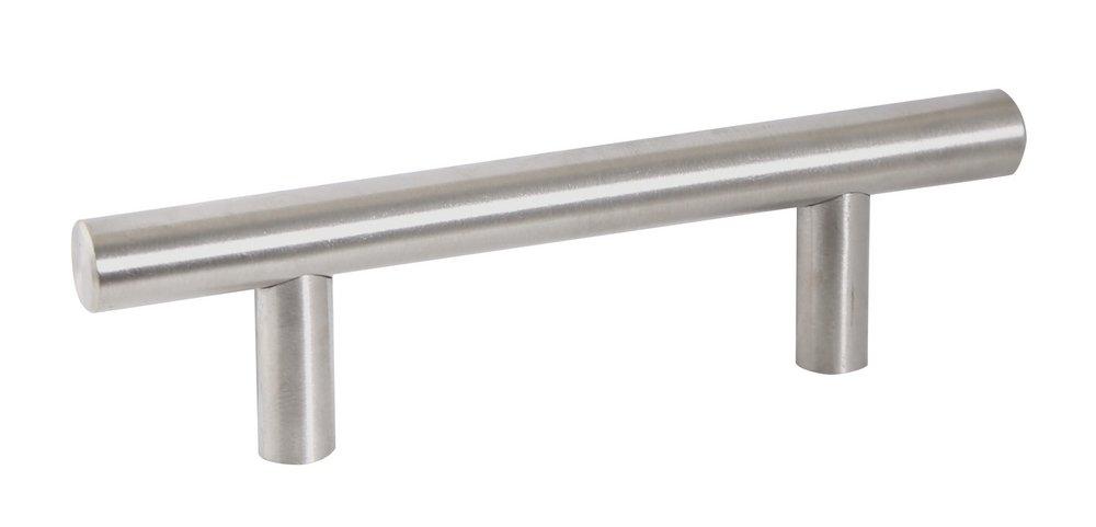 Design House Satin Nickel 3-3/4 in. Hollow Center Pull 5 Pack 
