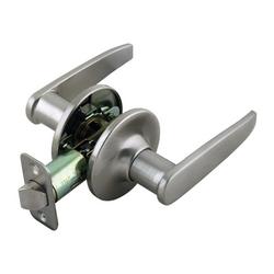 Hall and Closet Door Lever in Satin Nickel