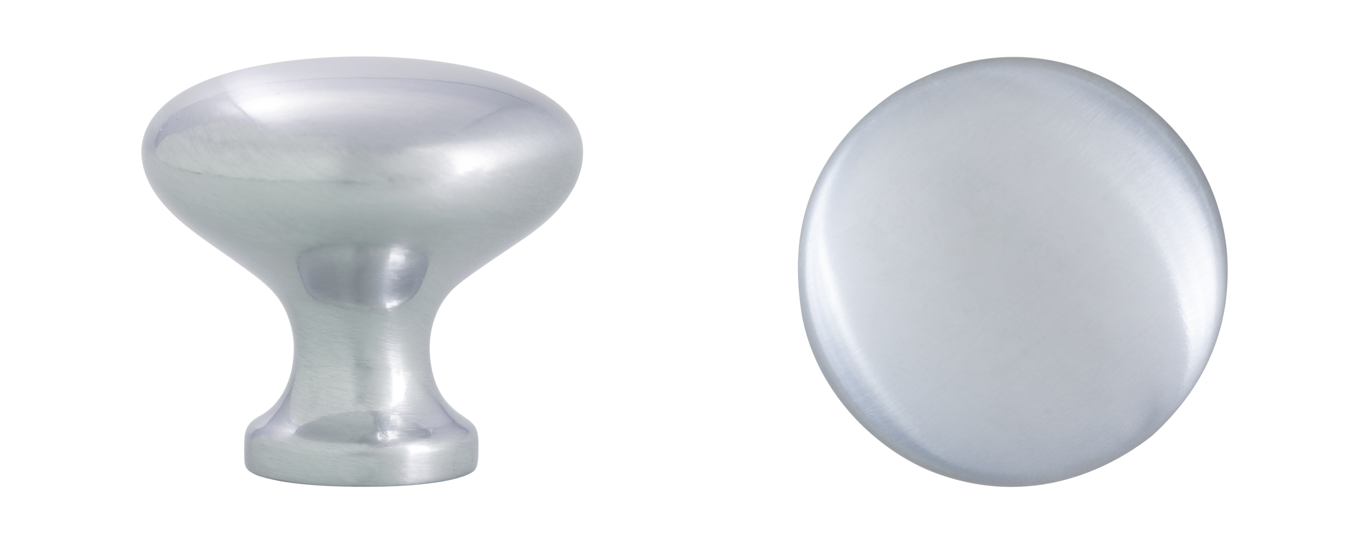 Design House Satin Chrome Cabinet Knob (Pack of 25) 