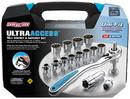 16 piece Ultra-Access™ Pass-Thru Socket & Ratchet Set