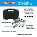 CHANNELLOCK&reg; Chrome Tool Set 