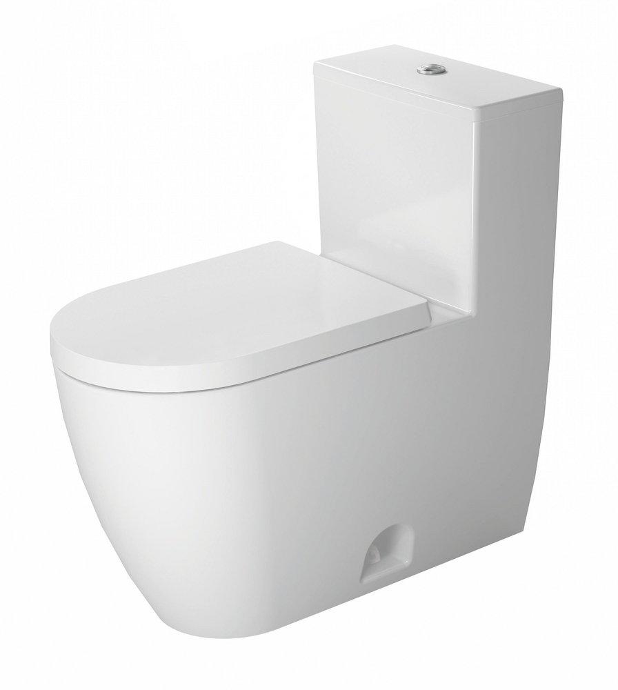 Duravit White 1.32 gpf Elongated One Piece Toilet 