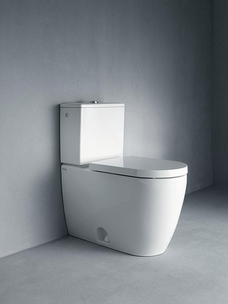 Duravit White 1.32 gpf Elongated Floor Mount One Piece Toilet 