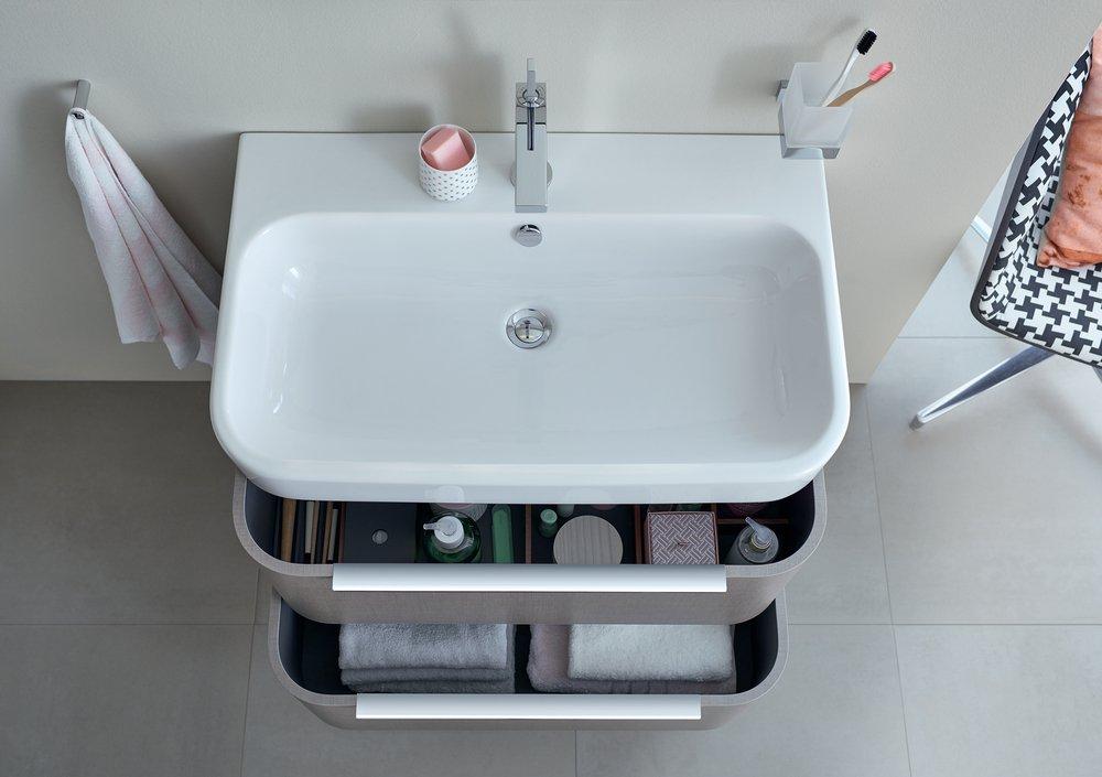 Duravit White Wall Mount Bathroom Sink 