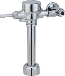 Exposed Closet Flush Valve in Polished Chrome