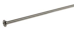 Shower Rod Set in Satin Nickel