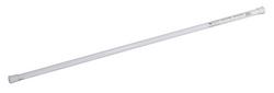 Adjustable Tension Multipurpose Shower Utility Rod in White