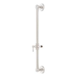 27 in. Shower Rail in Brushed Nickel