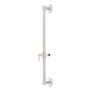 Signature Hardware Brushed Nickel 27 in. Traditional Slide Bar 