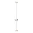 28 in. Shower Rail in Brushed Nickel