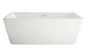 American Standard White 62-3/4 x 29-7/8 in. Freestanding Bathtub with Center Drain 