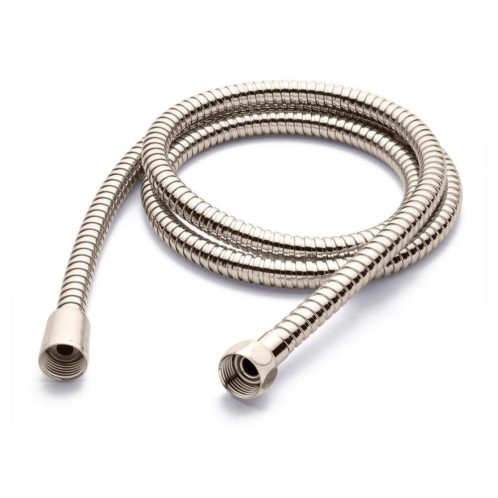 Signature Hardware Polished Nickel 72 in. Stretchable Metal Hand Shower Hose 
