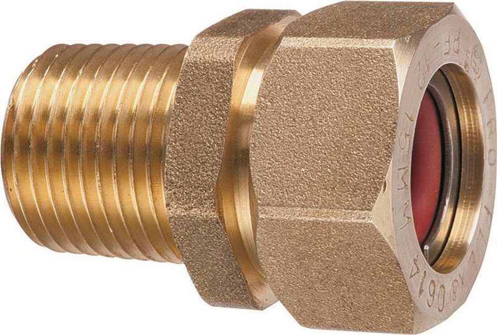 Tru-Flex Metal Hose Corporation MIP x FIP Reducing Brass Adapter 