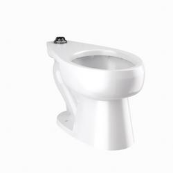 Elongated Toilet Bowl in White