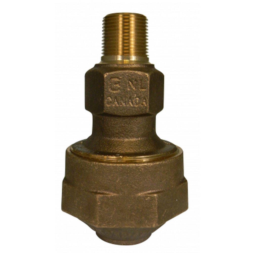 A.Y. McDonald Compression x MNPT Water Service Brass Cambridge Coupling 1.97 - 2.38 in. 