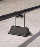 nVent CADDY Polyethylene and Polypropylene Adjustable Roller Support 