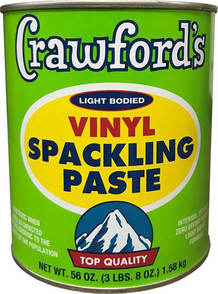 Crawford Products Company White Exterior and Interior Spackling Paste in White 
