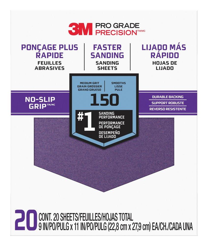 Pro Grade Precision&trade; Sanding Sandpaper (Pack of 20) 
