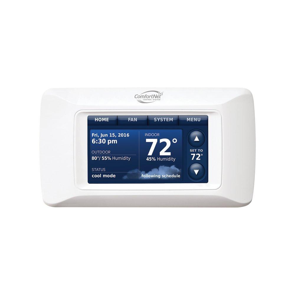 Goodman&reg; Grey 4H/2C Programmable Thermostat 