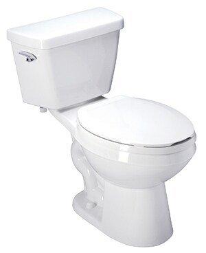 Zurn White Elongated Floor Mount Toilet Bowl 